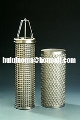 Спеченные патроны фильтра сетки металла, спеченный патрон фильтра, разнослоистые спеченные трубки