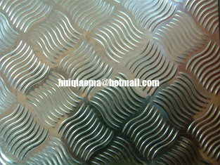 Выбитые гофрированные листы, алюминиевая Chequered плита, металлические пластины Alveolated