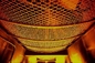 Сплетенная сетка провода архитектурноакустическая, гофрированная сплетенная сетка для украшения, сплетенного потолка сетки