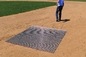 Electro-гальванизированная циновка сопротивления сетки для подготовки почвы, лужайки осеменяя, поверхностей бейсбола следа