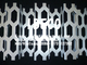 Декоративные пефорированные алюминиевые рифленые листы для плакирования фасада толя &amp; стены Audi 4S архитектурноакустического