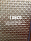 Сетка металла плоской проволоки сплетенная квадратом декоративная, гофрированная архитектурноакустическая сплетенная сетка для плакирований ненесущей стены фасада