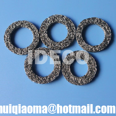 Сжатые трикотажные проволочные сетки, EMI/RFI Shielding Knit Wire Mesh Seals Gaskets, заглушитель выхлопных газов